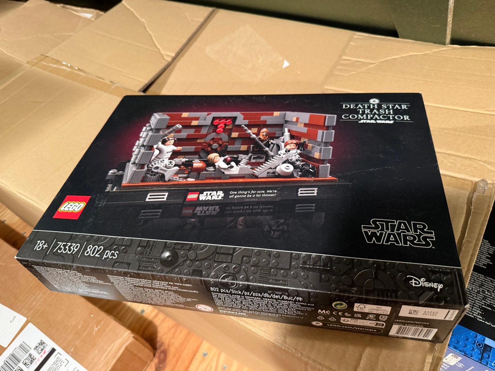 Lego 75339 Death Star Trash Compactor diorama  - Nieuw, Kinderen en Baby's, Speelgoed | Duplo en Lego, Ophalen of Verzenden, Nieuw