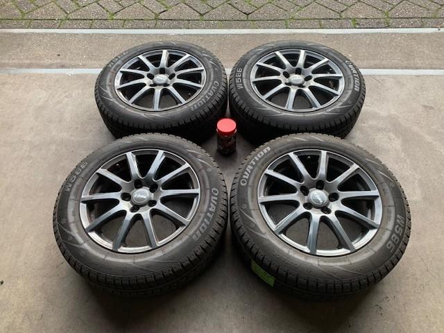 MAZDA 2 3 KIA NIRO TOYOTA VELGEN + 4S BANDEN 205 60 R16, Auto-onderdelen, Banden en Velgen, 16 inch, RIAL, ., Banden en Velgen