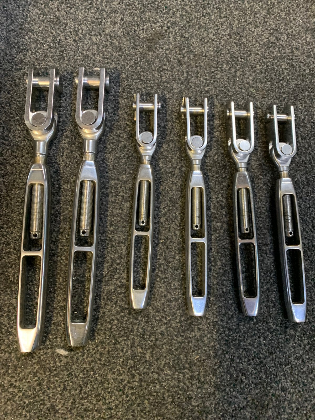 Wantspanners Brons/Verchroomd, Watersport en Boten, Ophalen of Verzenden, Gebruikt, Overige typen, Minder dan 15 m²