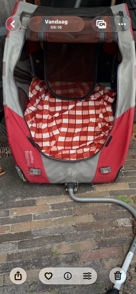 Honden fietskar, Doggyride, Doggyride, Ophalen, Gebruikt, Hondenfietskar