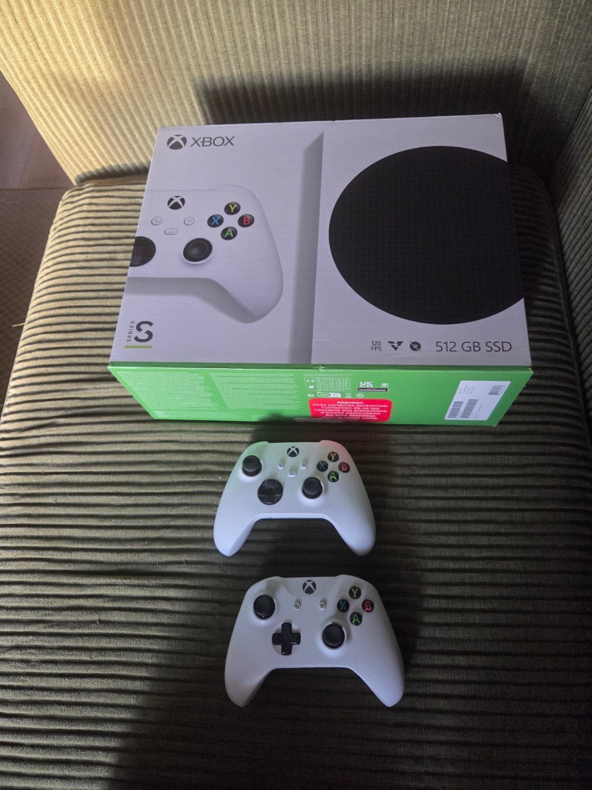 Xbox Series S - wit - 512 SSD - 120 FPS - 2 controllers