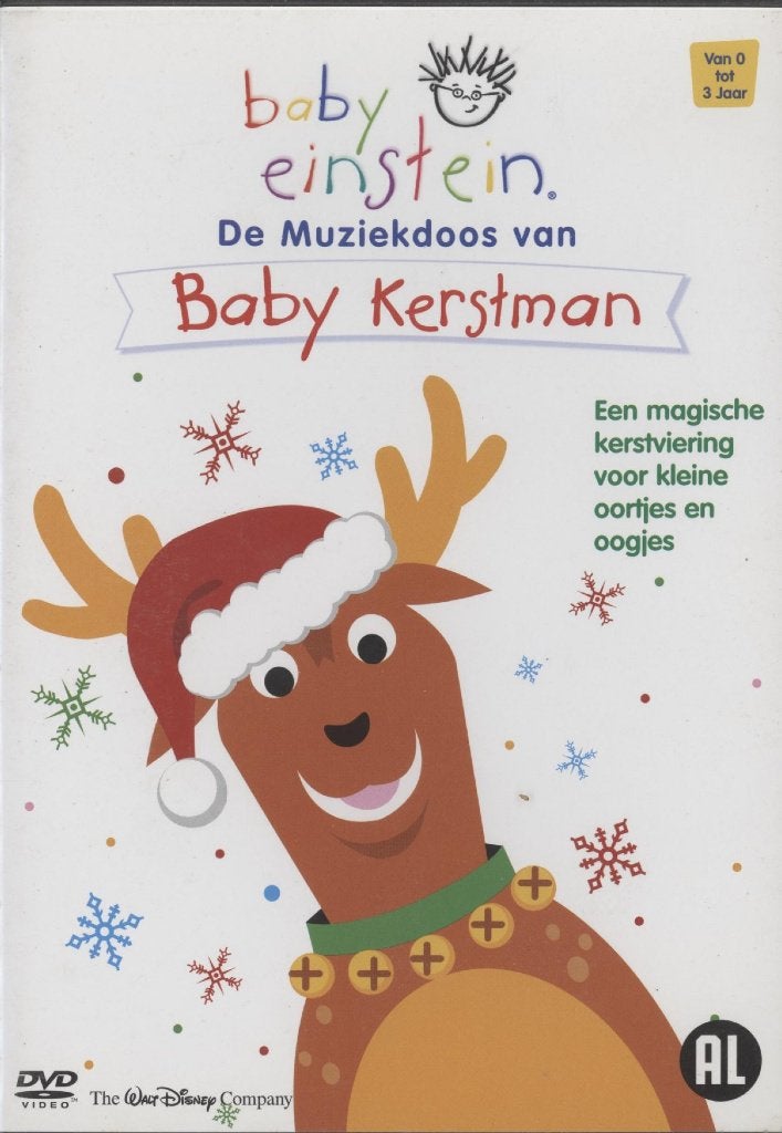 51) Baby Einstein: Baby Kerstman, Gebruikt, Tekenfilm, Ophalen of Verzenden, Alle leeftijden