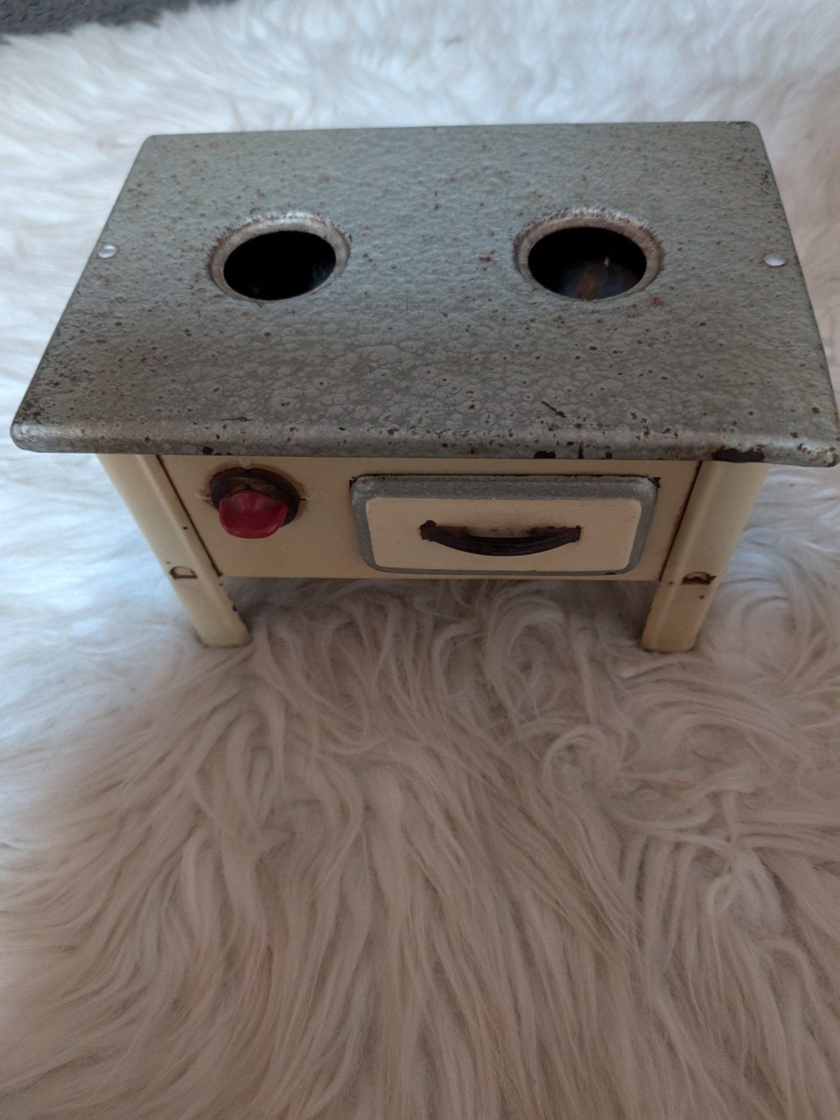 Vintage Speelgoedfornuisje - Miniatuur Kooktoestel, Ophalen of Verzenden