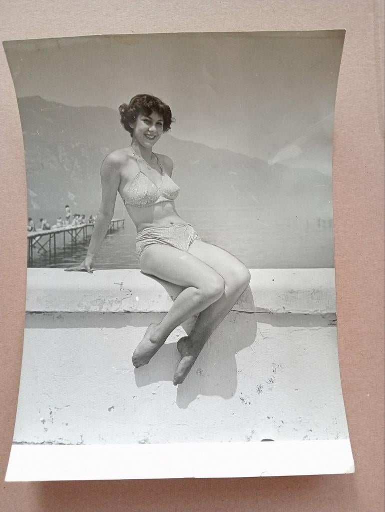 Roger Berson-  Pin up model of actrice jaren 60, Antiek en Kunst, Ophalen of Verzenden