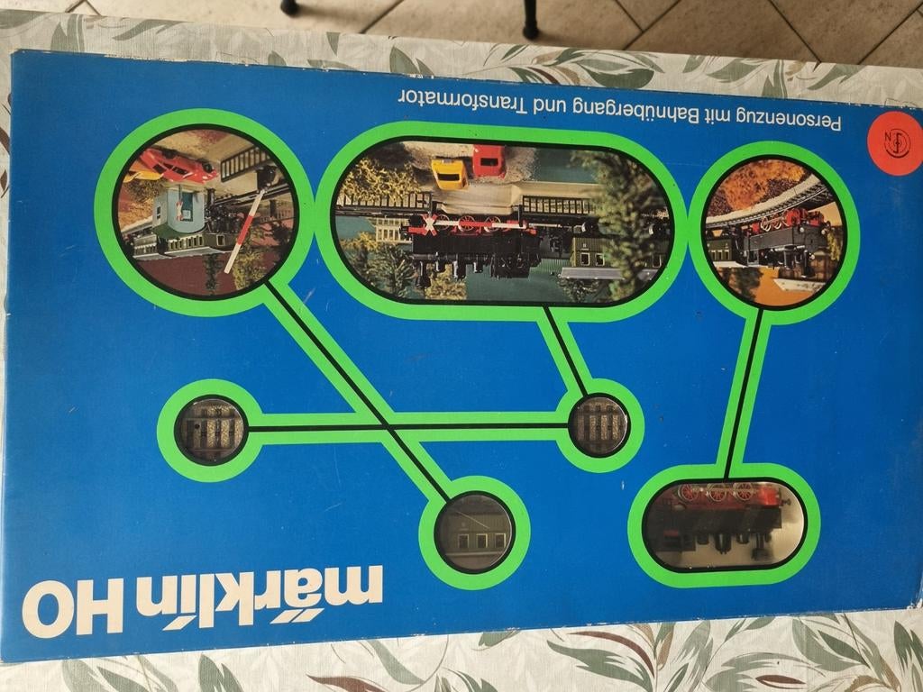 Märklin HO Primex Treinset met Transformator en Boeken, Ophalen, Wisselstroom, Treinset, Zo goed als nieuw