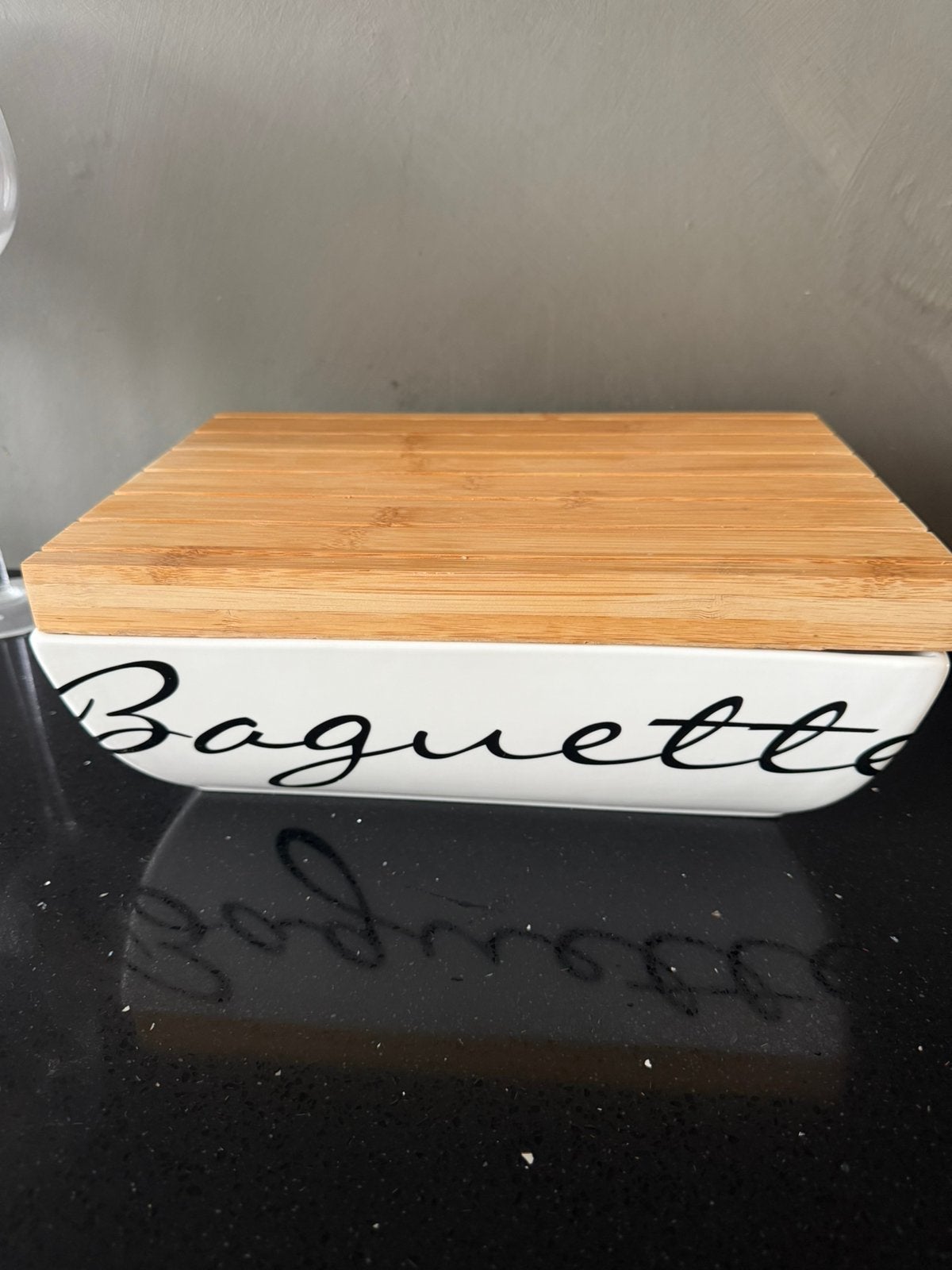Riviera Maison baguette schaal, Ophalen, Overige stijlen, Glas, Schaal of Schalen