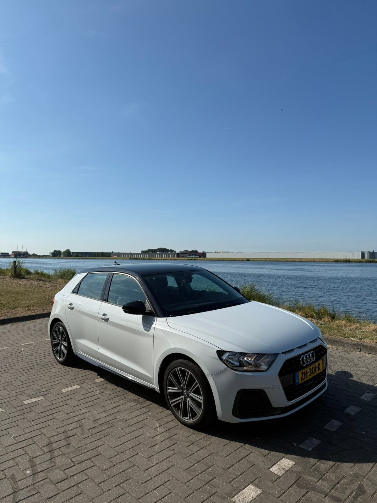 Audi A1 30Tfsi 116pk S Tronic automaat 2019 Wit NAP NL auto, Auto's, A1, Wit, Origineel Nederlands, 1100 kg