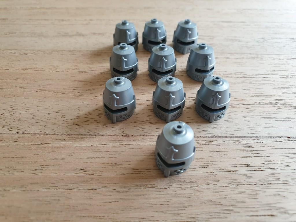 Partij N22=10x Lego ridder helmen Nieuw (Meerdere setjes)