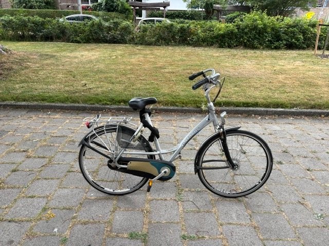 Batavus damesfiets met 5 versnellingen, Ophalen, Gebruikt, Velgrem, Versnellingen