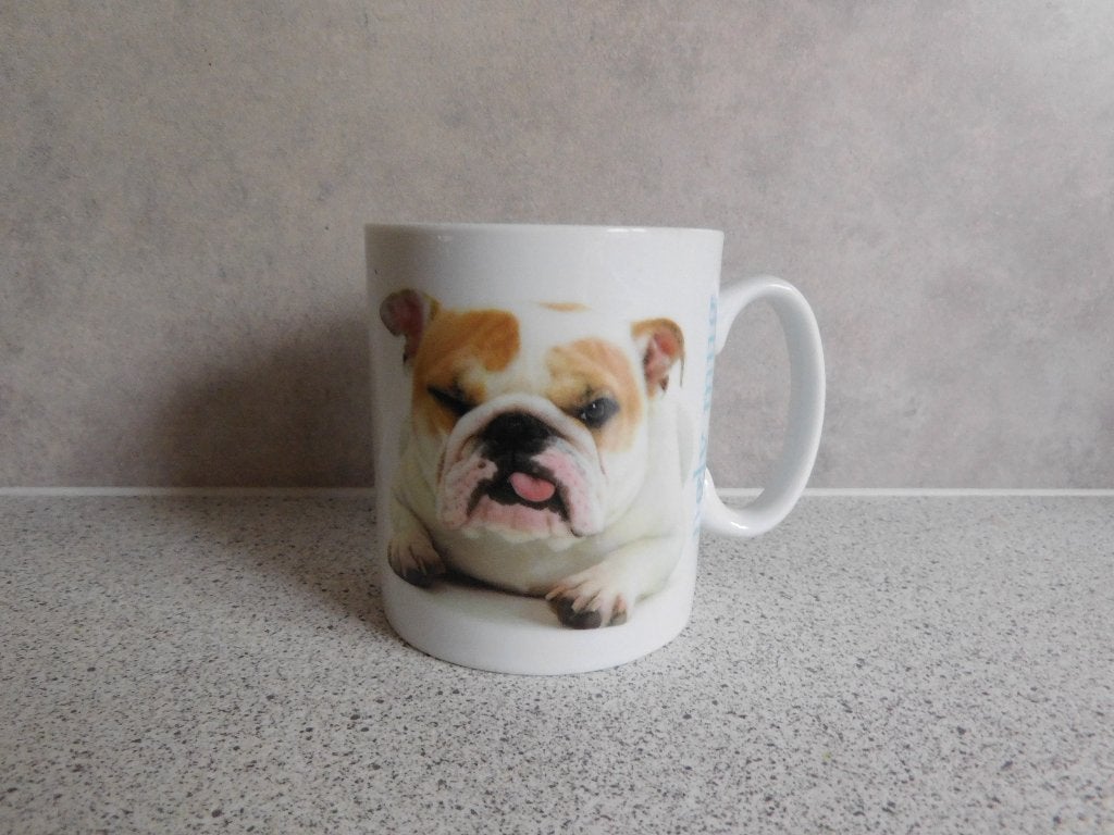 Mok 9x8 cm. Engelse Bulldog Ugly Mugs Otter House, Overige merken, Zo goed als nieuw, Overige stijlen, Porselein