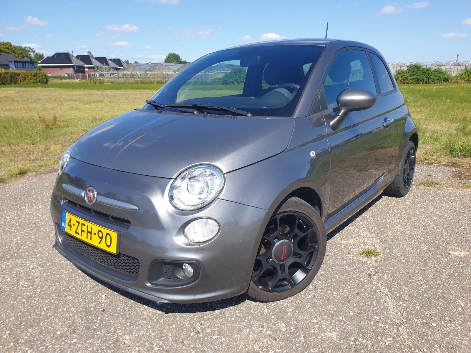 Fiat 500 sport 16.000 km, Auto's, Fiat, Te koop, Benzine