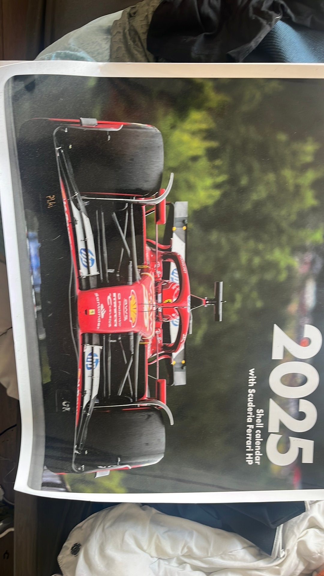 F1 25 kalender, Ophalen, Zo goed als nieuw