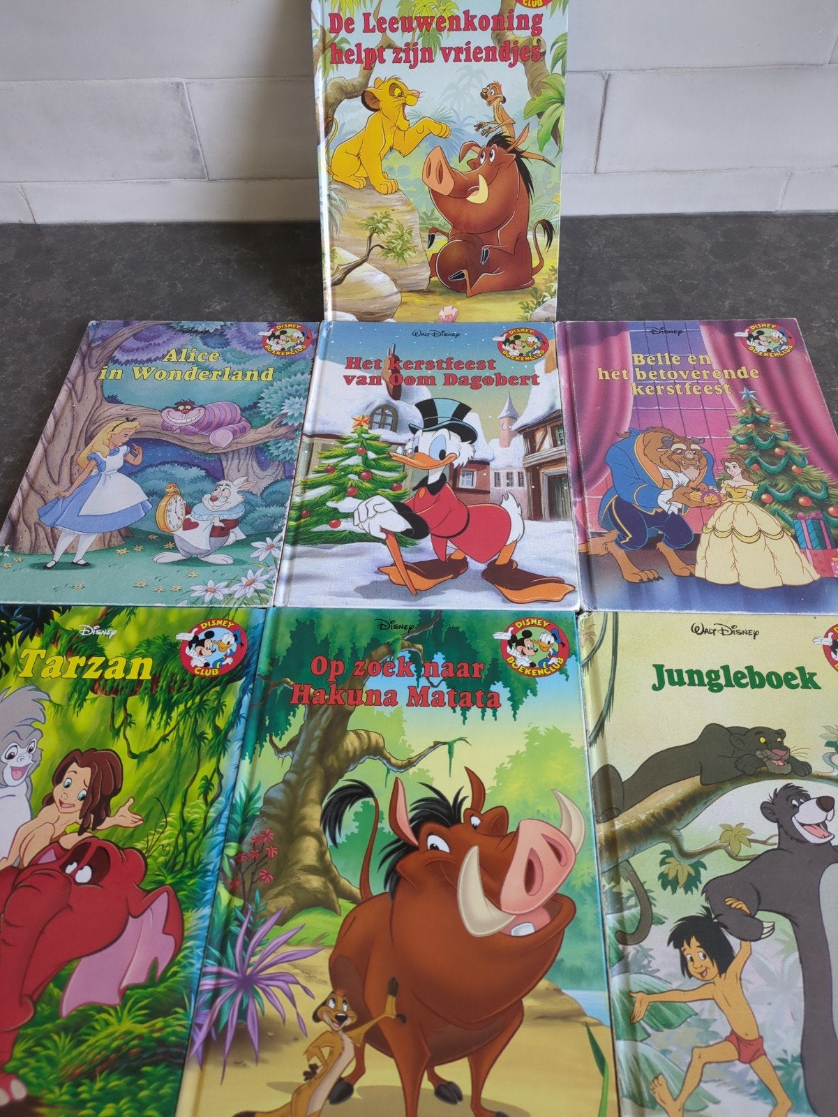Disney Boekenclub Boeken - Set van 7, Ophalen of Verzenden, Gelezen, Jongen of Meisje