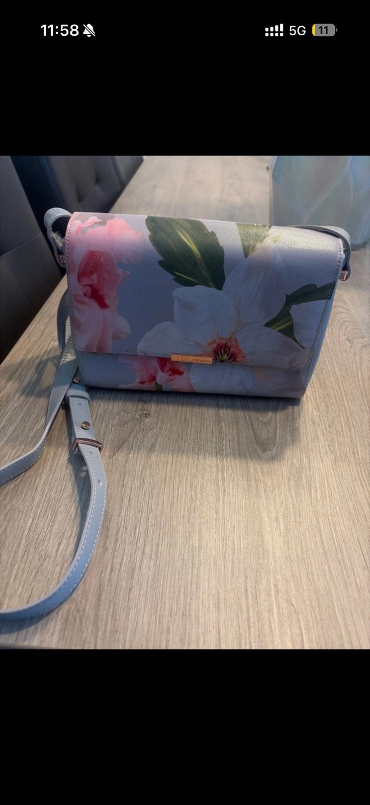 Ted baker tas, Ophalen of Verzenden, Zo goed als nieuw, Zwart, Handtas