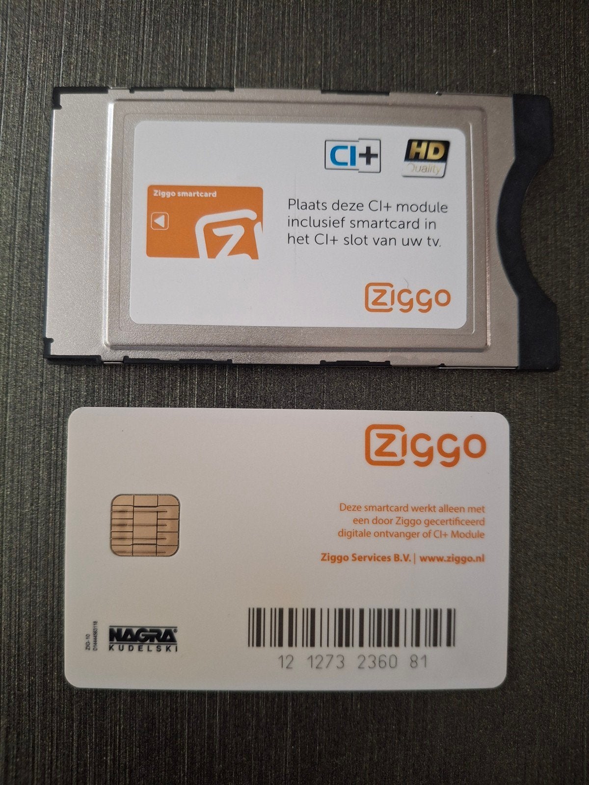 Ziggo CI+ Module met Smartcard - Digitale TV Ontvanger, Audio, Tv en Foto, Decoders en Harddiskrecorders, Ophalen of Verzenden