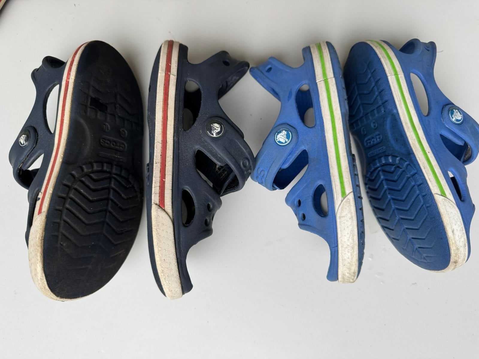 Diverse Crocs sandaaltjes maat C9, C10, C11, Gebruikt, Jongen of Meisje, Overige typen, Ophalen of Verzenden