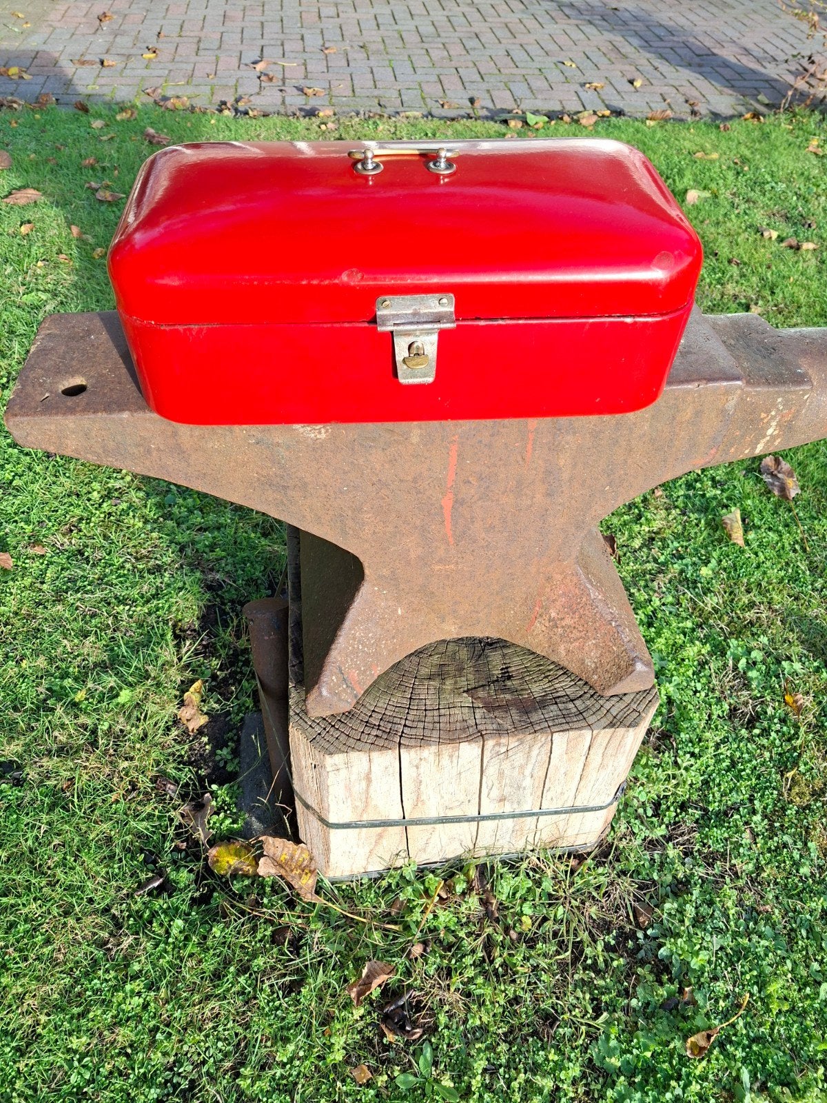 emaille broodtrommel, Ophalen of Verzenden
