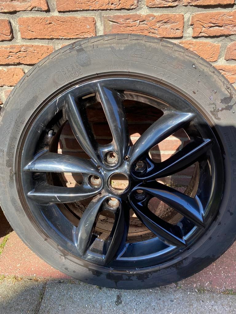17 inch licht metalen velgen Mini Countryman R60, Auto-onderdelen, Banden en Velgen, Ophalen, Velg(en), 17 inch, Zomerbanden