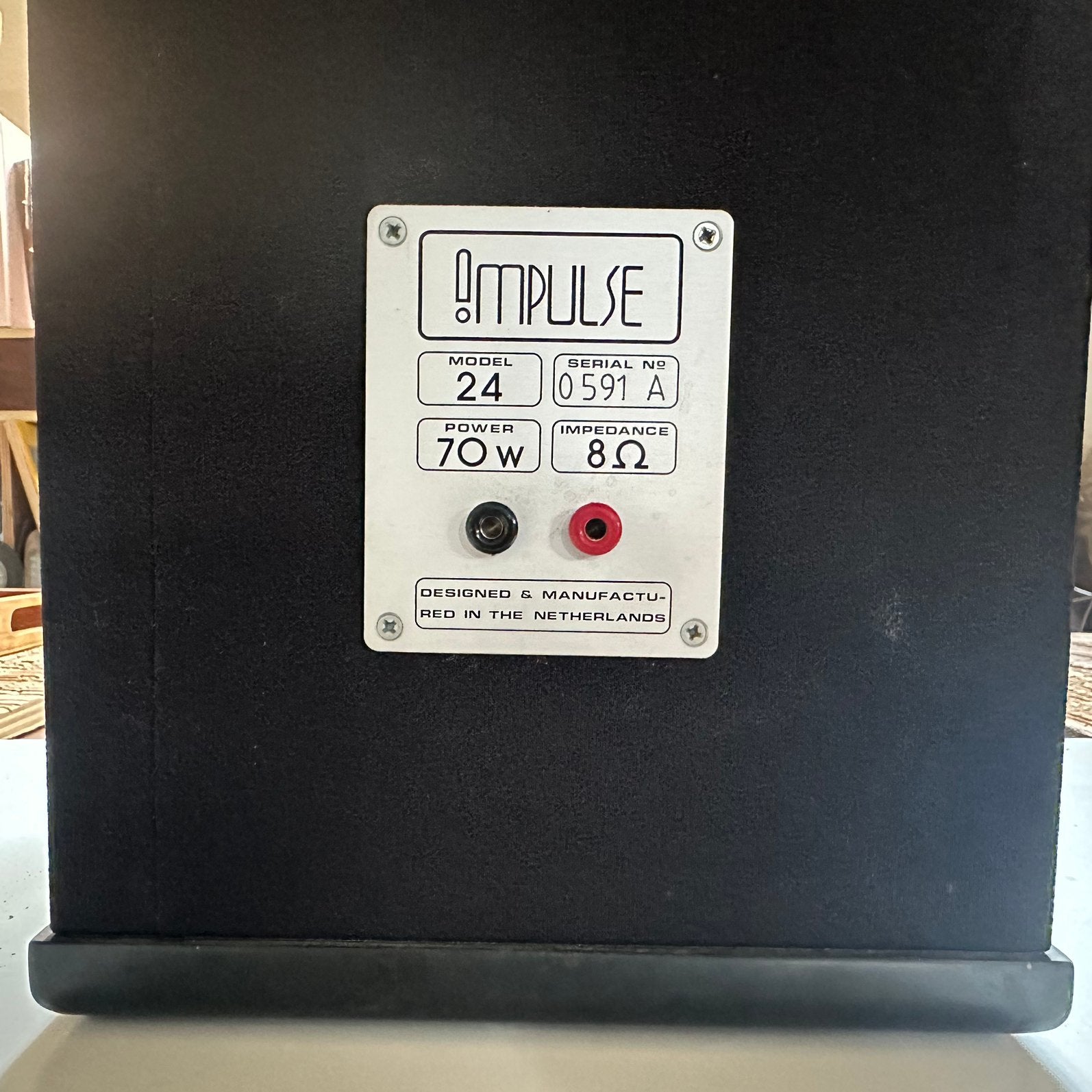 Impulse vloerstaanders luidsprekers model n 24, Vloerstaande luidspreker, Gebruikt, 60 tot 120 watt, Ophalen