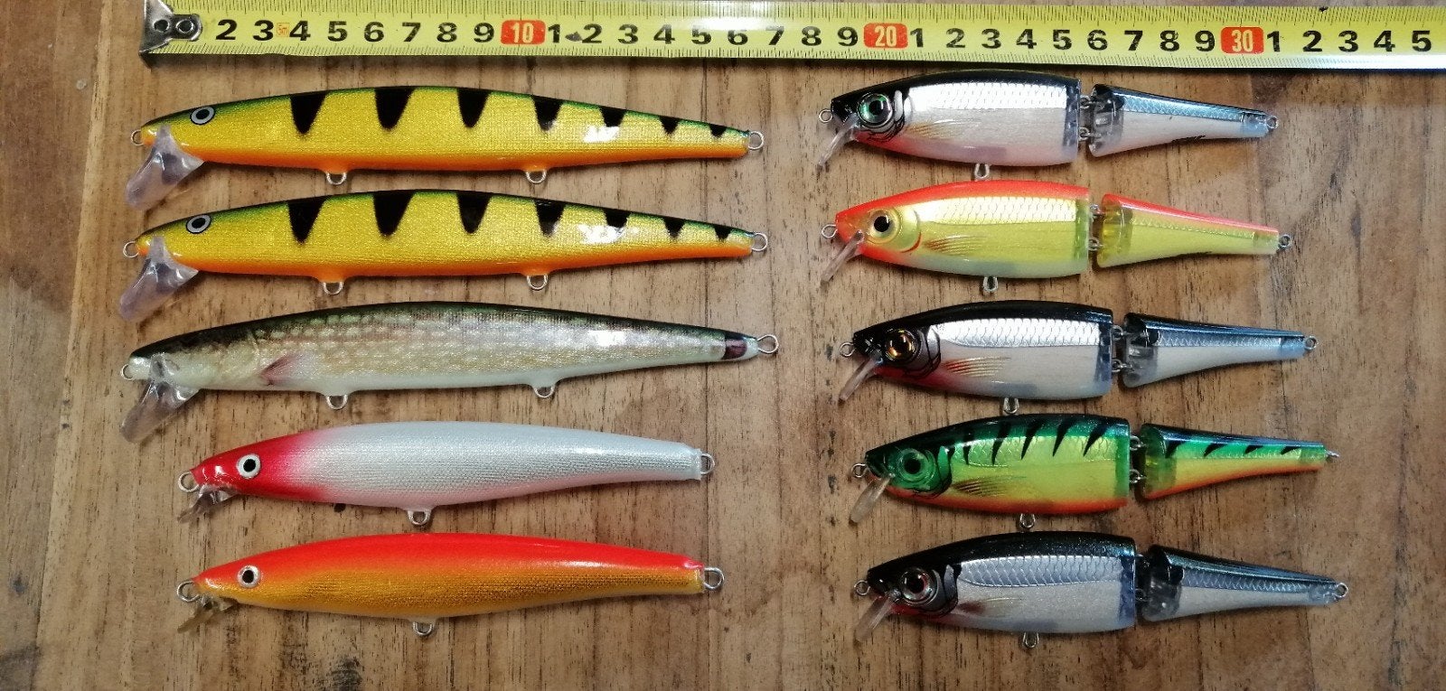 10x Rapala pluggen: BX Swimmer en Flat Rap, Watersport en Boten, Hengelsport | Roofvissen, Ophalen, Zo goed als nieuw, Overige typen