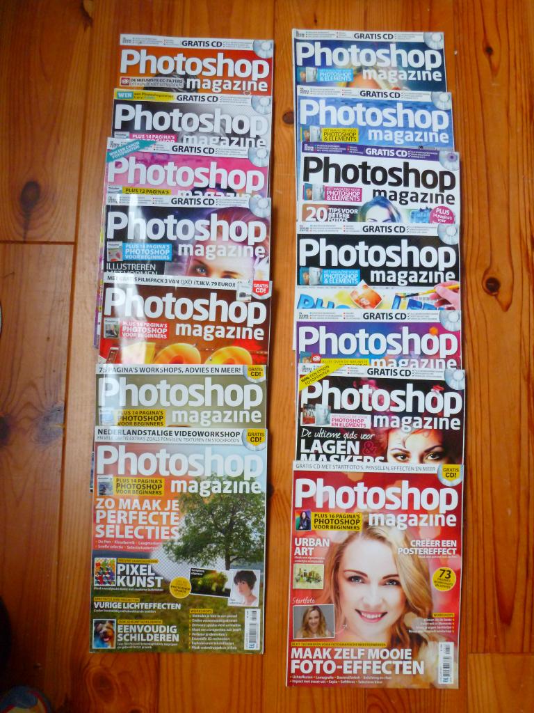 Photoshop magazine 14 stuks, Ophalen of Verzenden, Gelezen