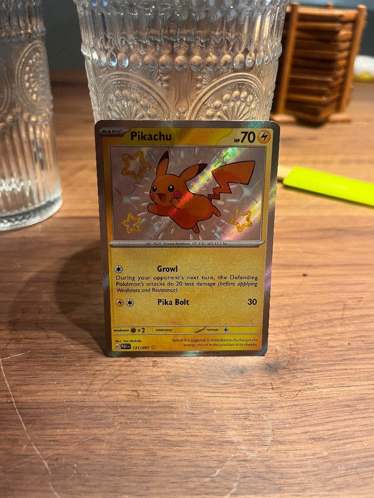 Pokémon - Pikachu 131/091, Ophalen of Verzenden, Nieuw, Speelkaart(en)