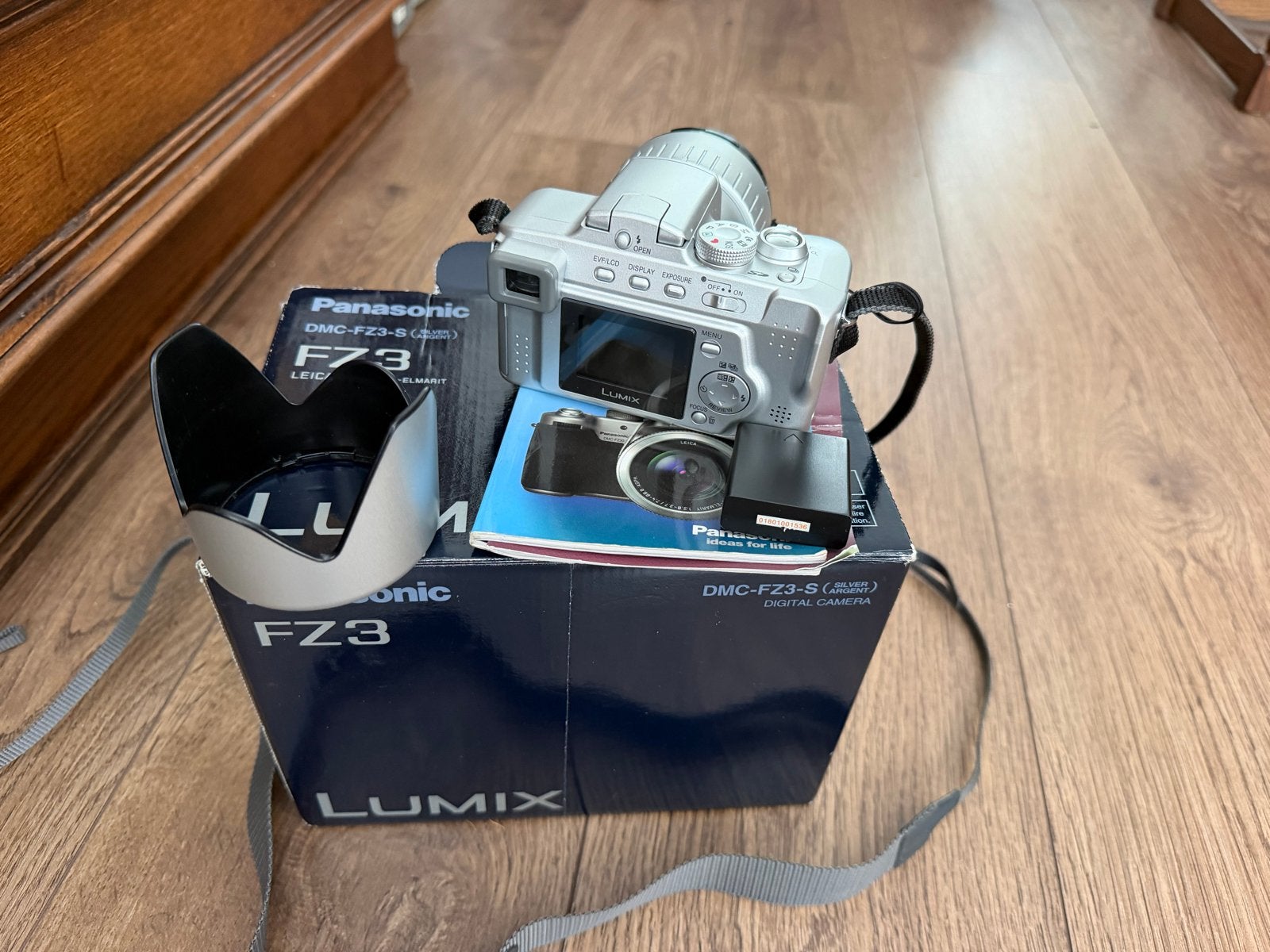 Panasonic Lumix DMC-FZ3 Digitale Camera met Accessoires, Ophalen, Gebruikt, Panasonic, Beeldstabilisatie