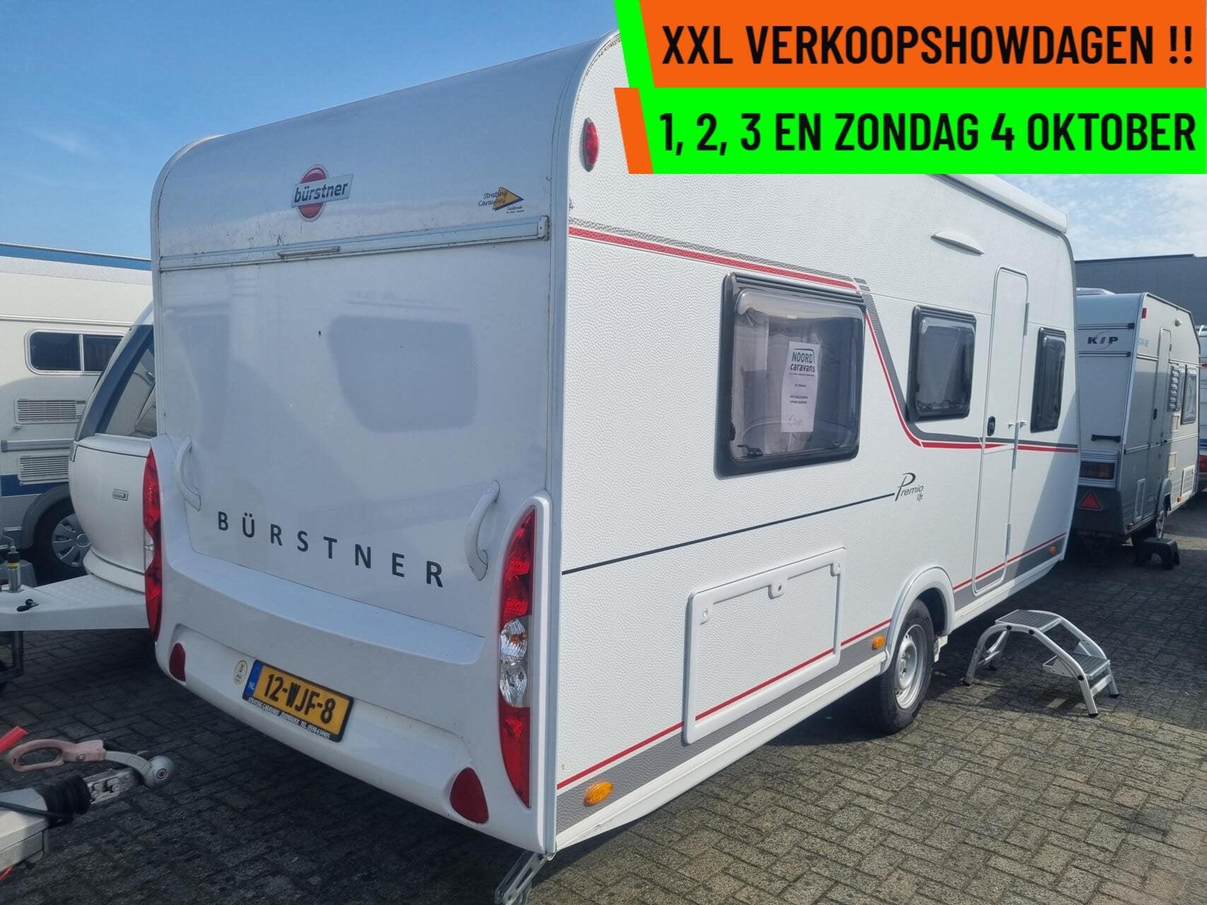 BUERSTNER - XXL VERKOOPSHOW 1,2,3 & 4 OKT. 10-17 UUR, Bedrijf, 750 - 1000 kg, Bürstner, Hordeur
