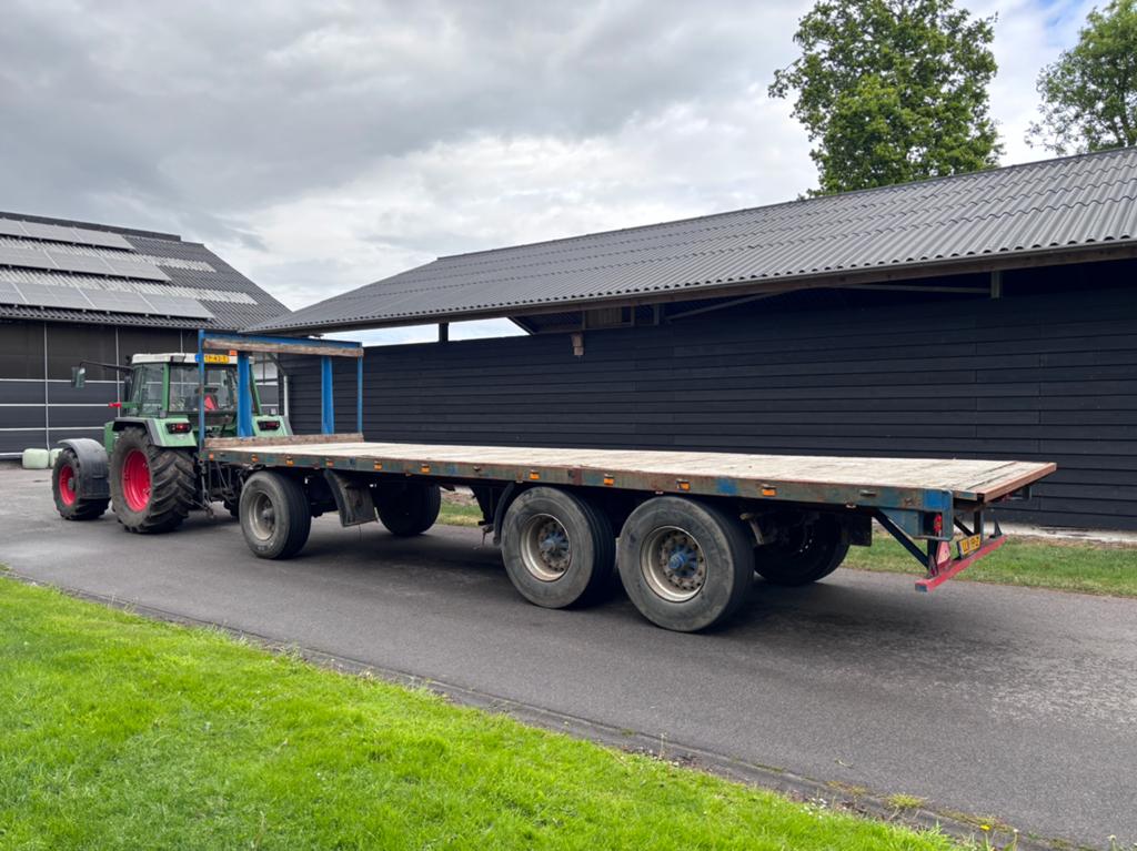 Landbouwwagen 920 lang | Balenwagen | Aanhanger | Fourage, Ophalen, Transport