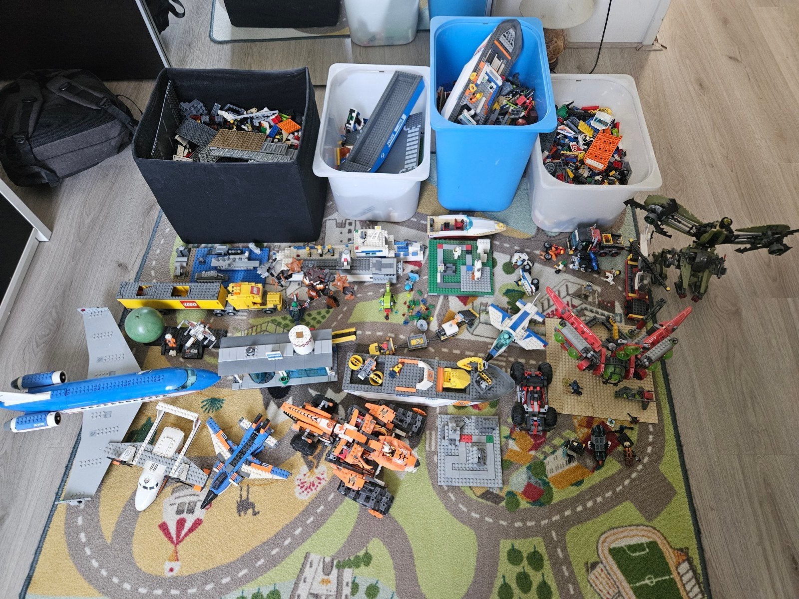 Grote collectie LEGO sets en losse onderdelen, Ophalen, Zo goed als nieuw, Lego