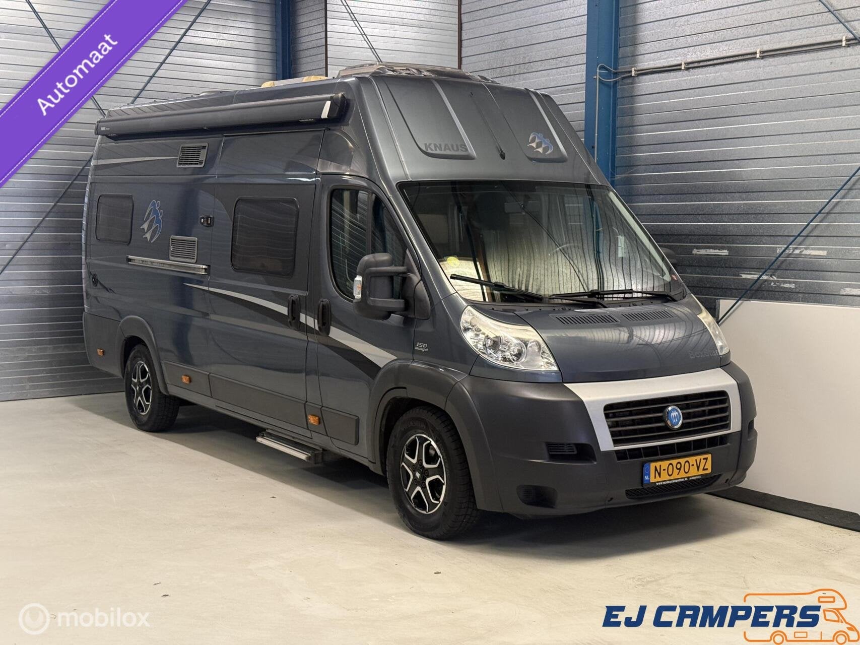 Fiat Knaus R07 Boxstar 640 lengtebedden / Automaat!, Automaat, Buscamper of Camperbus, Ringverwarming, Koelkast