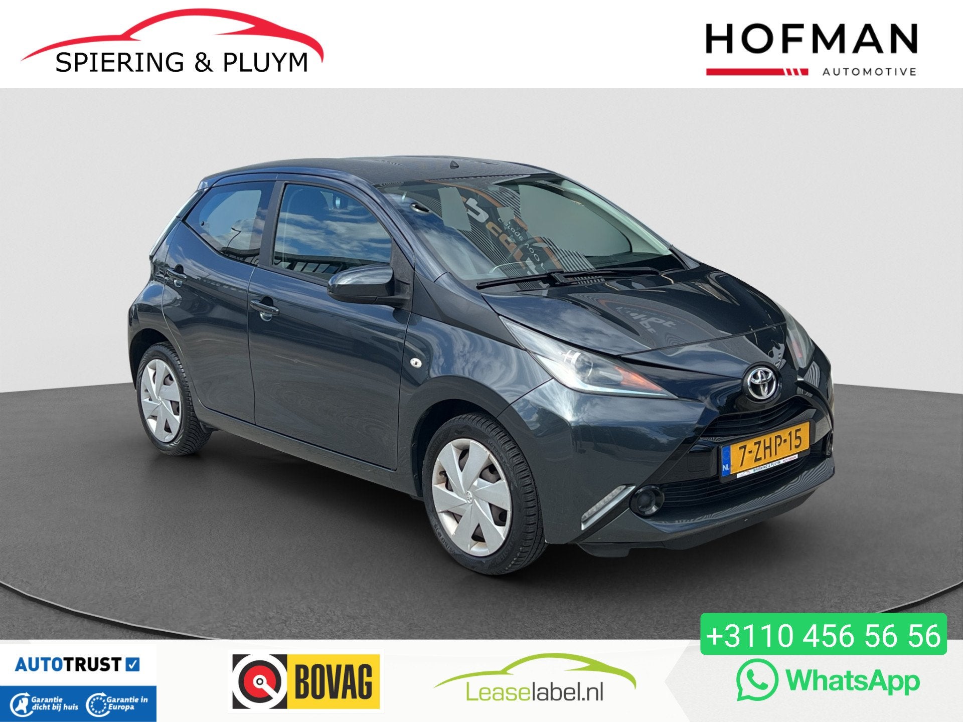 Toyota Aygo 1.0 VVT-i x-play | Camera | Airco | Bluetooth, Auto's, Voorwielaandrijving, Euro 5, Gebruikt, 4 stoelen