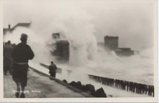 Vlissingen Storm, Verzenden, 1940 tot 1960, Ongelopen, Zeeland