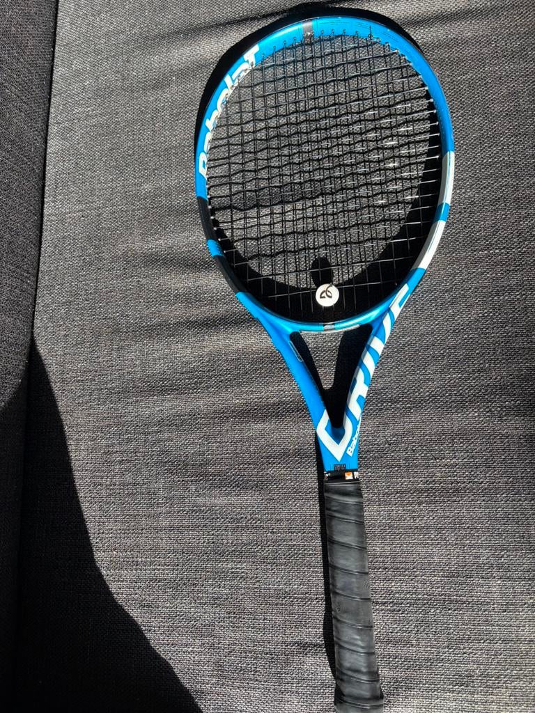 Babolat Pure Drive Team. L2 gewicht 285 gram, Sport en Fitness, Tennis, L2, Ophalen of Verzenden, Zo goed als nieuw, Racket