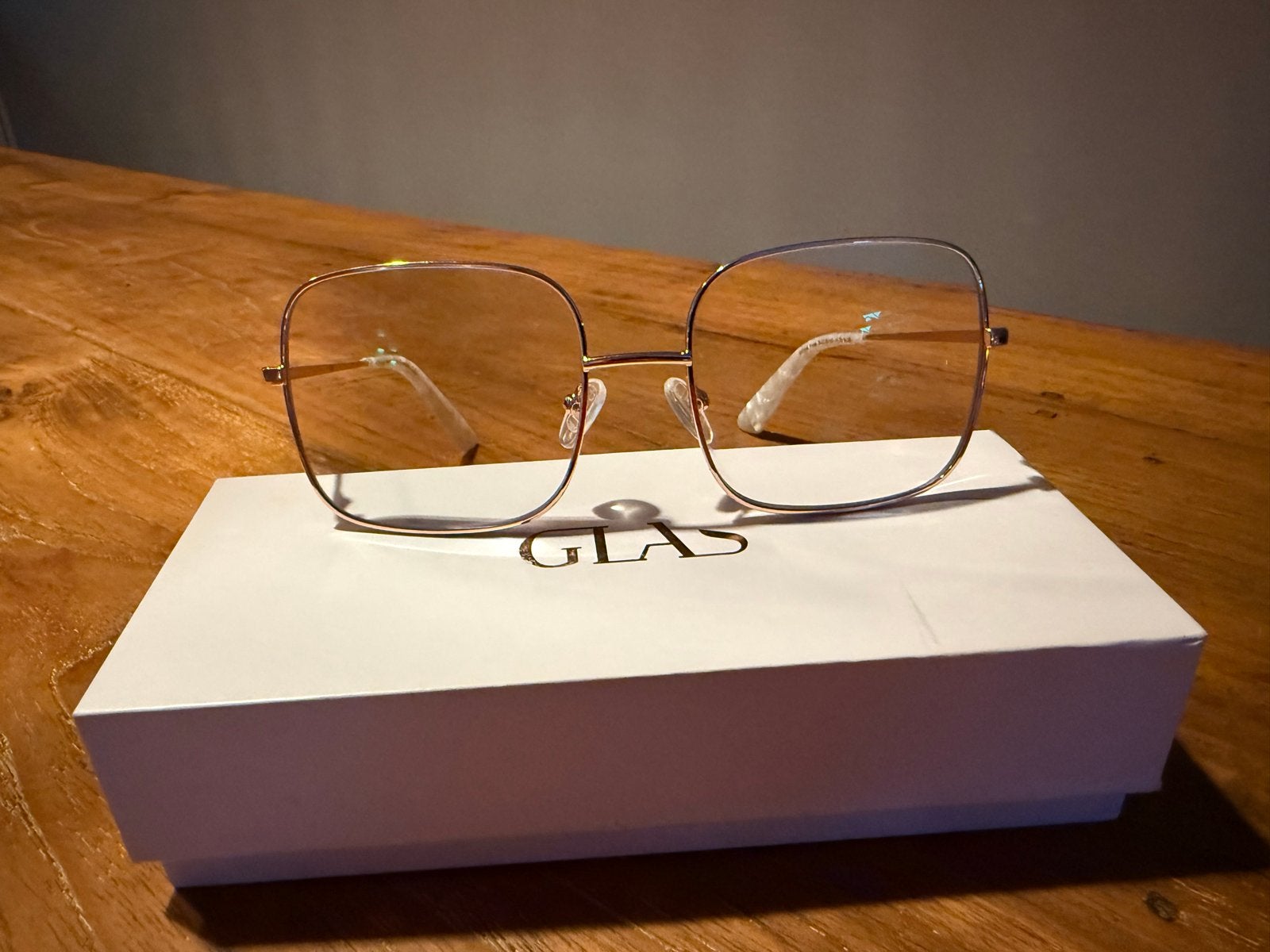 Glas leesbril type Wilma Rosé +1 met Blue Light filter, Overige merken, Ophalen of Verzenden, Zo goed als nieuw, Leesbril