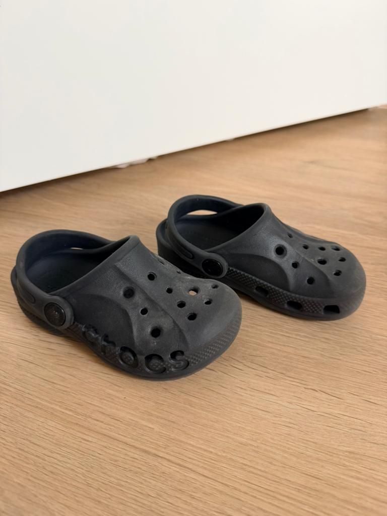Crocs | slippers Baya | maat 8, Ophalen of Verzenden, Gebruikt, Jongetje of Meisje, Overige typen