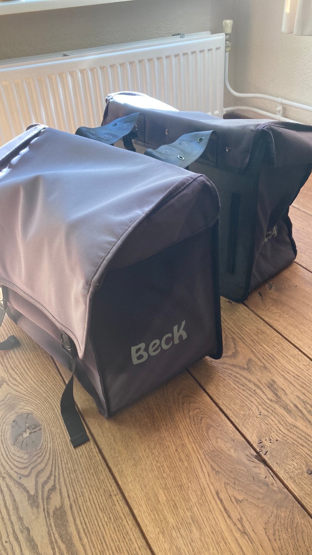 Beck Canvas fietstassen gebruikt. Groot, Ophalen of Verzenden, Gebruikt