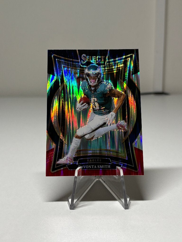 Panini select NFL DeVonta Smith Eagles kaart, Ophalen of Verzenden, Zo goed als nieuw, Plaatje