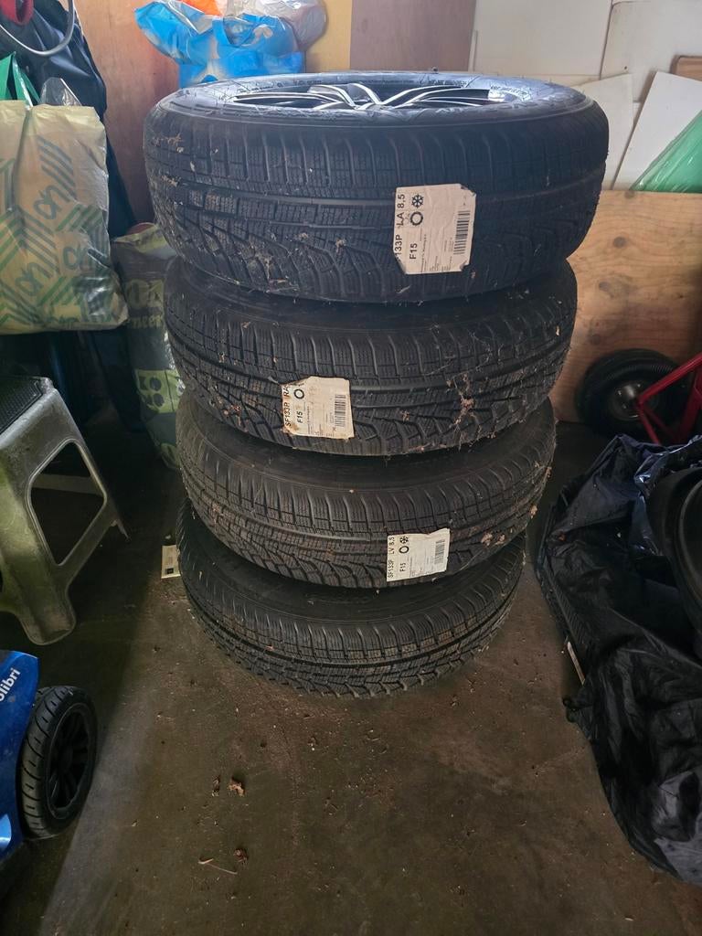 Winterbanden met velgen Mitsubishi ASX 2017, Auto-onderdelen, Banden en Velgen, 215 mm, 16 inch, Banden en Velgen, Winterbanden