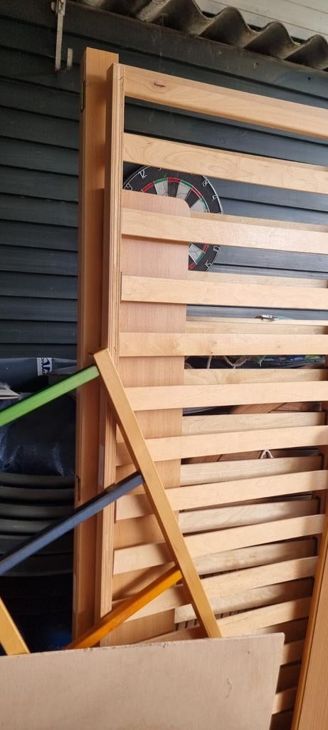 Stapelbed voor caravan, Ophalen