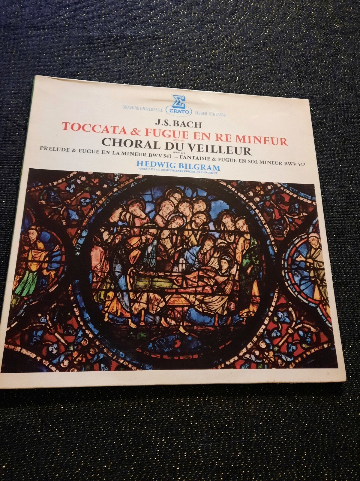 J.S. Bach - Toccata & Fuga in D mineur - Hedwig Bilgram LP, LP, Gebruikt, Ophalen of Verzenden, 12 inch