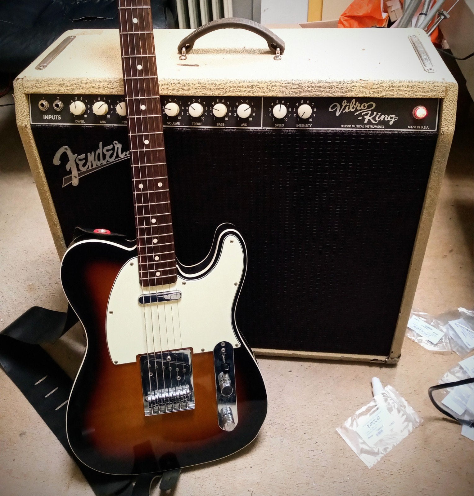Fender '62 Custom Telecaster® 1994 TL-62 Fujigen Japan 3TS, Ophalen, Zo goed als nieuw, Solid body, Fender