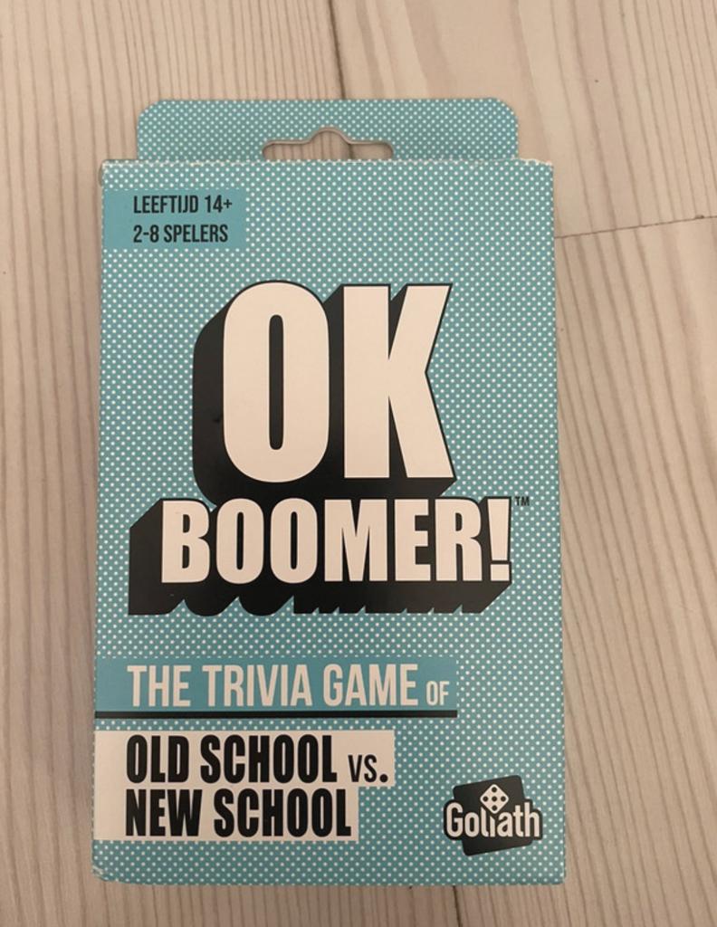 Spel OK Boomer!, Ophalen of Verzenden, Zo goed als nieuw