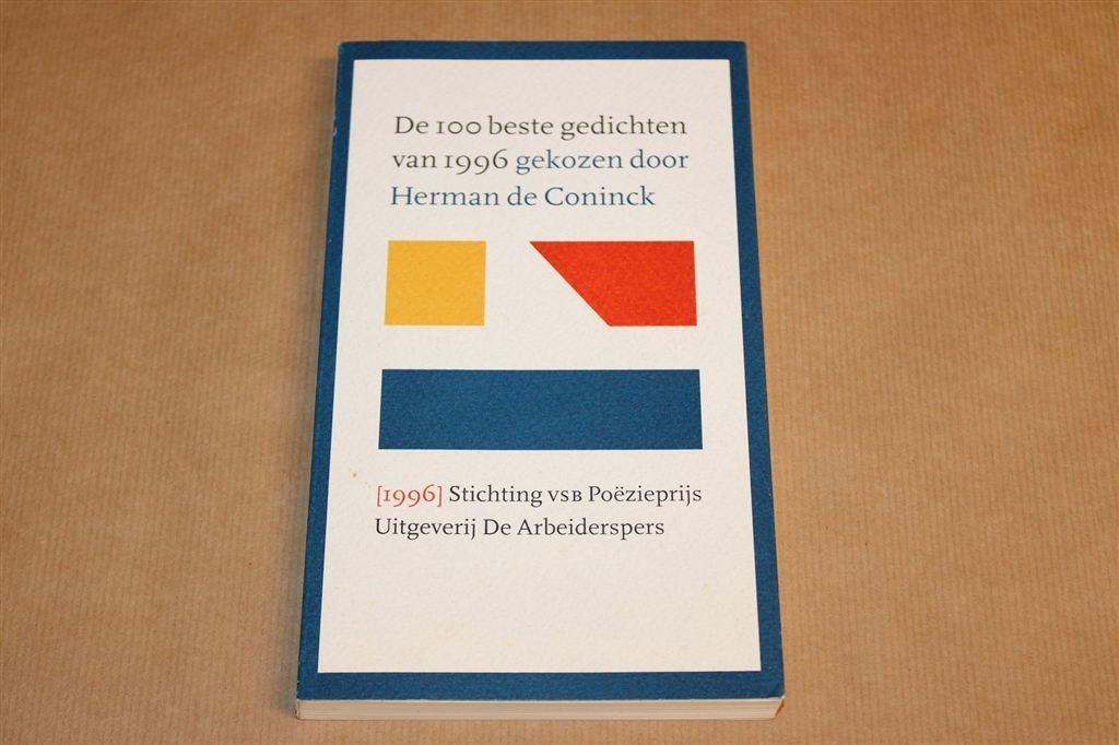 De 100 Beste Gedichten van 1996 — Herman de Coninck, Ophalen of Verzenden, Gelezen