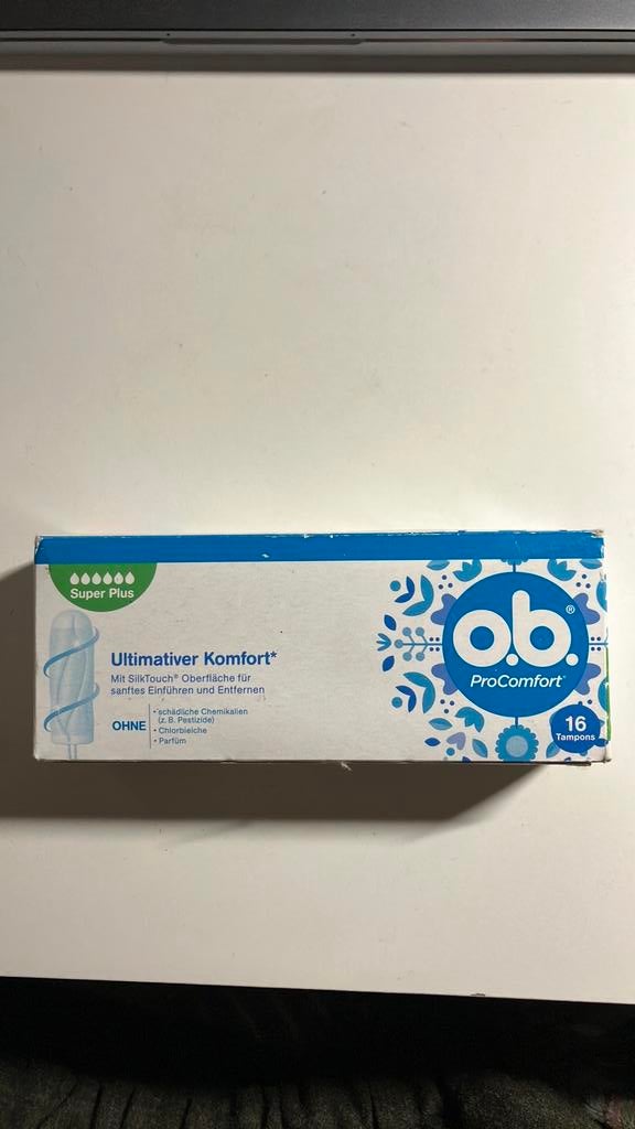Tampon, Ophalen, Zo goed als nieuw