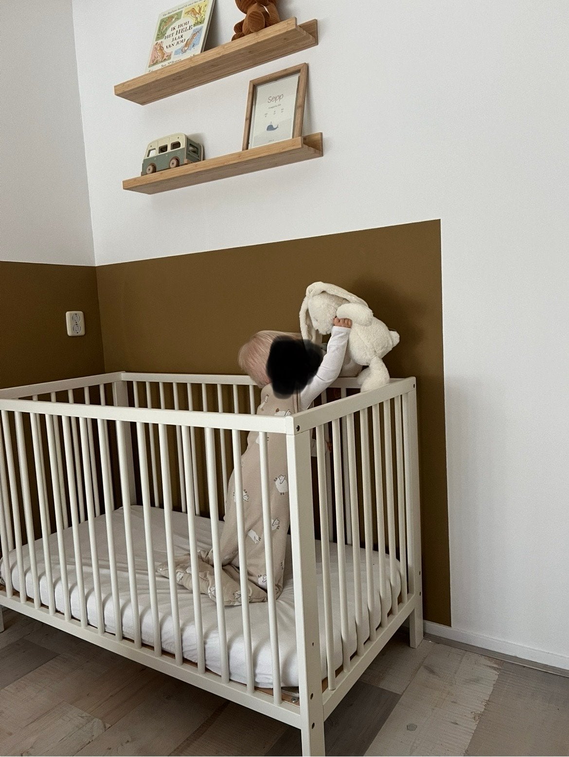 Ledikant met matras, Kinderen en Baby's, Kinderkamer | Complete kinderkamers, Ophalen, Gebruikt, Jongetje of Meisje