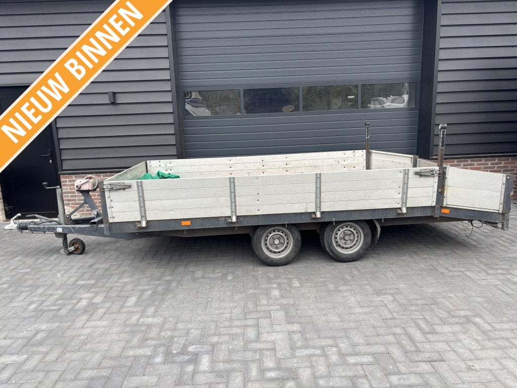 Hapert oprijwagen multitransporter aanhanger aanhangwagen, Auto diversen, Gebruikt
