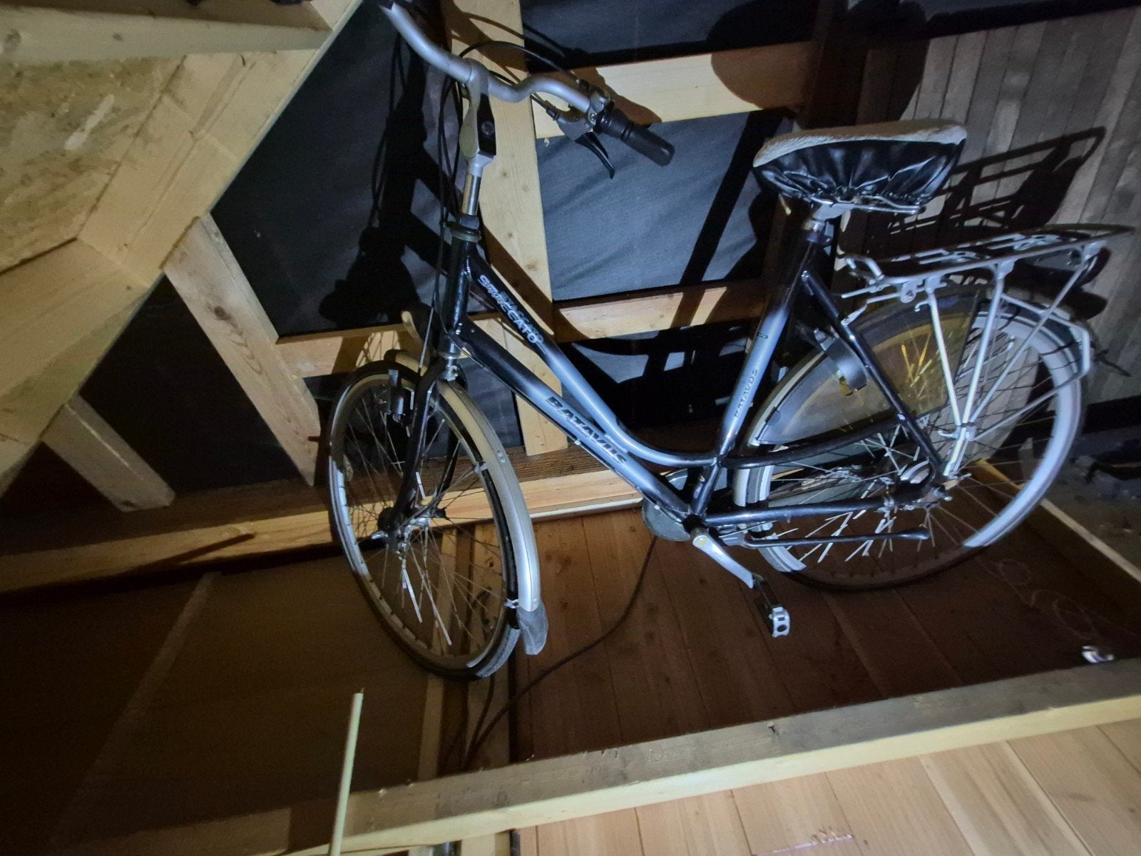 Batavus dames fiets, Ophalen, Batavus