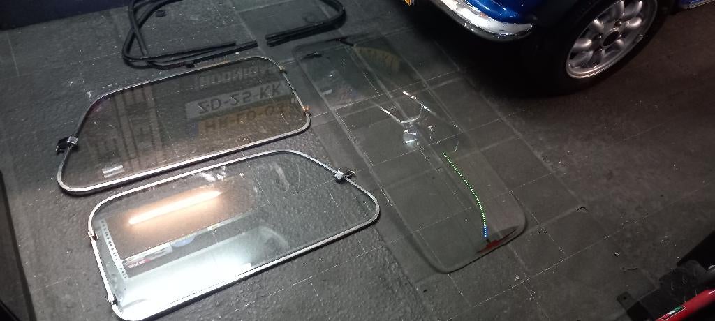 Achter zijramen Mini classic, Auto-onderdelen, Ophalen, Gebruikt, Mini