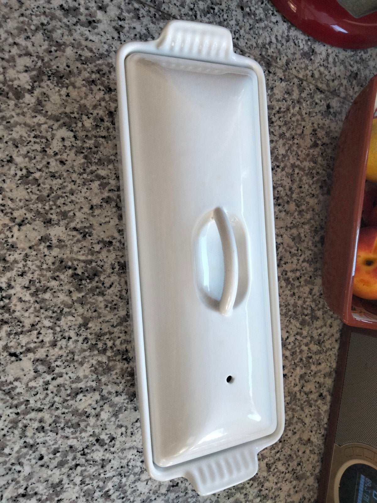 In prima staat pate vorm van Creuset, Overige materialen, Ophalen of Verzenden, Overige stijlen, Schaal of Schalen